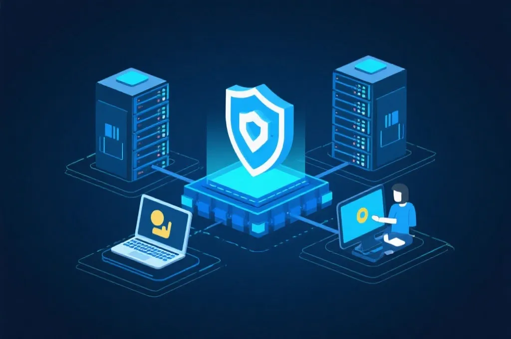 信息安全与数据流转架构图